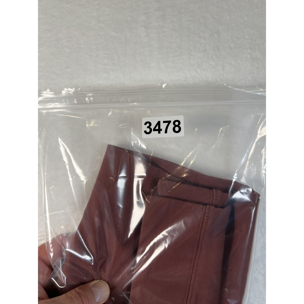 Nike Shorts Womens Large Brown Biker Athletic Yoga Running Stretch Jersey - Picture 9 of 9